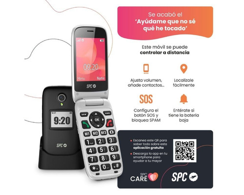 TELEFONO SPC POLARIS BK TELEFONO SPC POLARIS BK