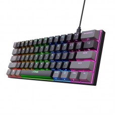 TECLADO TRUST GXT 867 ACIRA BK