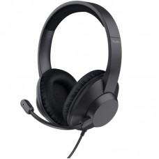 AURICULARES TRUSTR AYDA MAX USB ENC BK