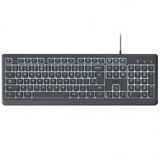 TECLADO TRUST PRIMO ILLUMI BK