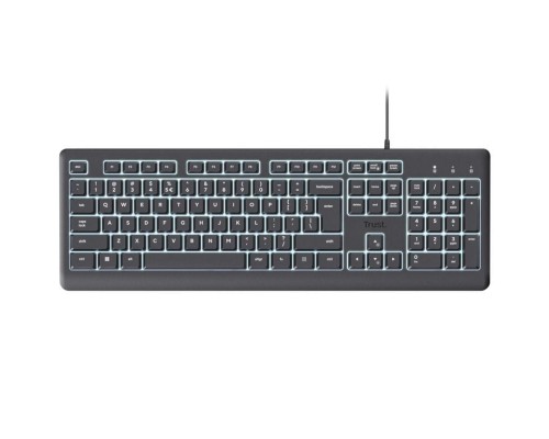 TECLADO TRUST PRIMO ILLUMI BK TECLADO TRUST PRIMO ILLUMI BK