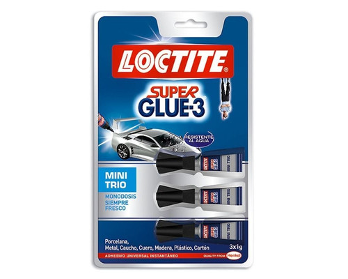 PEGAMENTO INSTANTANEO LOCTITE MINI TRIO 3X1 PEGAMENTO INSTANTANEO LOCTITE MINI TRIO 3X1
