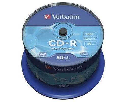 CD VERBATIM DATALIFE 700MB 50U CD VERBATIM DATALIFE 700MB 50U