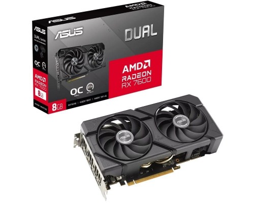 TARJETA GRAFICA ASUS RAD RX7600 D EV OC 8G TARJETA GRAFICA ASUS RAD RX7600 D EV OC 8G