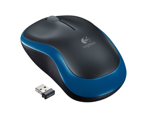 RATON LOGITECH M185 AZUL