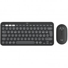TECLADO LOGITECH SET PEBBLE 2 COMB BK