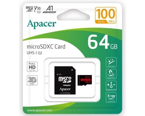 APACER-MICROSD 64GB AP64GMCSX1 APACER-MICROSD 64GB AP64GMCSX1
