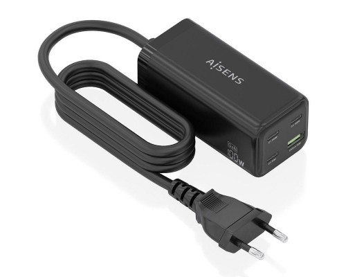 CARGADOR AISENS ASCH-100W4P054-BK CARGADOR AISENS ASCH-100W4P054-BK