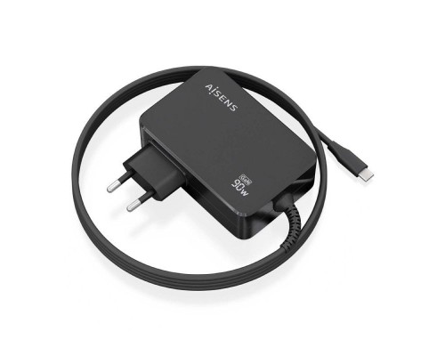 CARGADOR AISENS ASCH-1PD90WL034-BK CARGADOR AISENS ASCH-1PD90WL034-BK