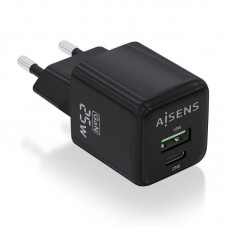 CARGADOR AISENS ASCH-25W2P015-BK