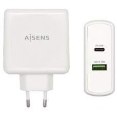 CARGADOR AISENS ASCH-2PD30QC-W