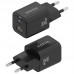 CARGADOR AISENS ASCH-30W2P021-BK