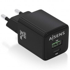 CARGADOR AISENS ASCH-30W2P038-BK