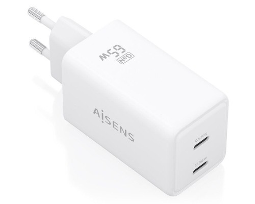 CARGADOR AISENS ASCH-65W2P078-W CARGADOR AISENS ASCH-65W2P078-W