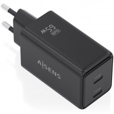 CARGADOR AISENS ASCH-65W2P079-BK