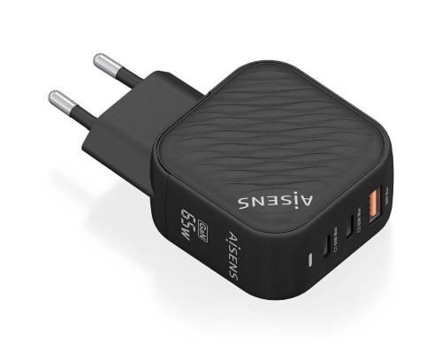 CARGADOR AISENS ASCH-65W3P027-BK CARGADOR AISENS ASCH-65W3P027-BK