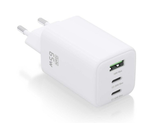 CARGADOR AISENS ASCH-65W3P041-W CARGADOR AISENS ASCH-65W3P041-W