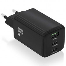 CARGADOR AISENS ASCH-65W3P042-BK CARGADOR AISENS ASCH-65W3P042-BK