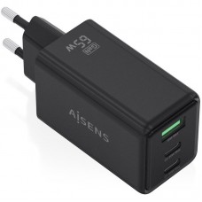 CARGADOR AISENS ASCH-65W3P073-BK