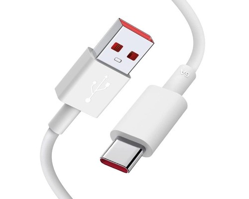 CABLE XIAOMI 6A USBA USBC WH