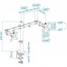 SOPORTE TOOQ DB1232TN-B