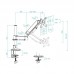 SOPORTE TOOQ DB1532TNR-B