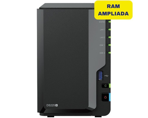 NAS SYNOLOGY DS225 PLUS 6G NAS SYNOLOGY DS225 PLUS 6G