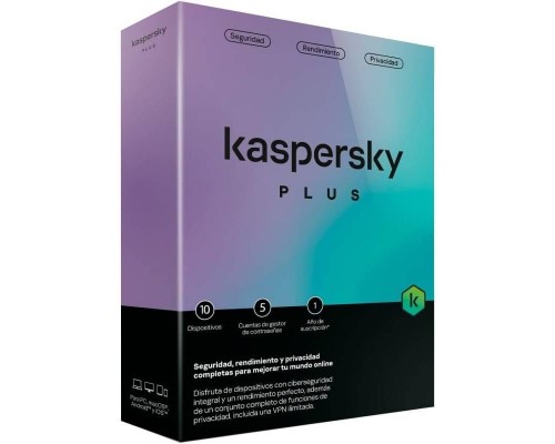 KASPERSKY ANTIVIRUS PLUS 10L 1Y V2