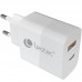 CARGADOR LEOTEC LECSPH20W2W2