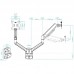 SOPORTE TOOQ LP1434TNR-B