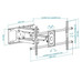 SOPORTE TOOQ LP3790TN-B