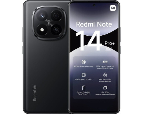 SMARTPHONE XIAOMI NOTE14PP 5G 12-512 BK SMARTPHONE XIAOMI NOTE14PP 5G 12-512 BK