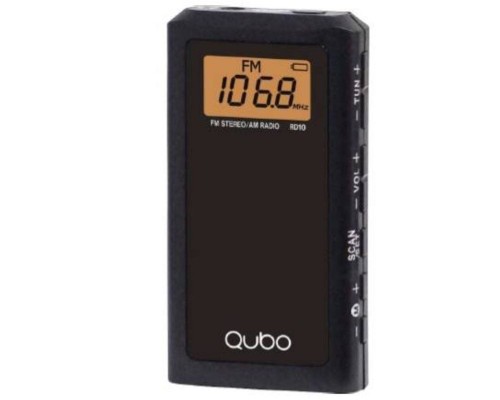 RADIO QUBO RD-10 BK RADIO QUBO RD-10 BK