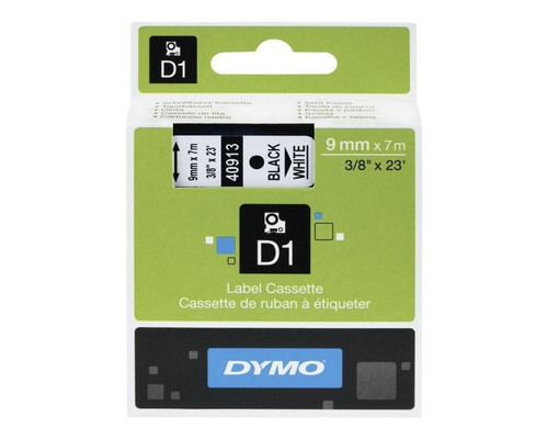 CINTA ROTULADORA DYMO D1 9X7 NEGRO-BLAN CINTA ROTULADORA DYMO D1 9X7 NEGRO-BLAN