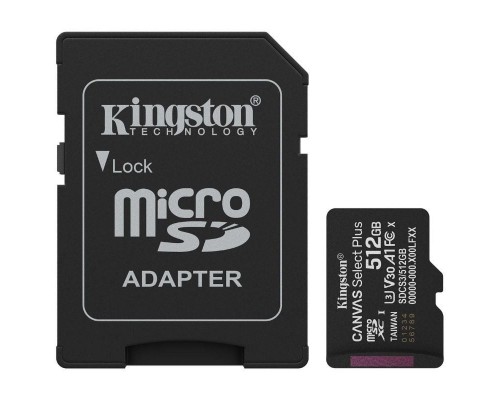 MEMORIA KINGSTON-MICROSD SDCS3 512GB MEMORIA KINGSTON-MICROSD SDCS3 512GB