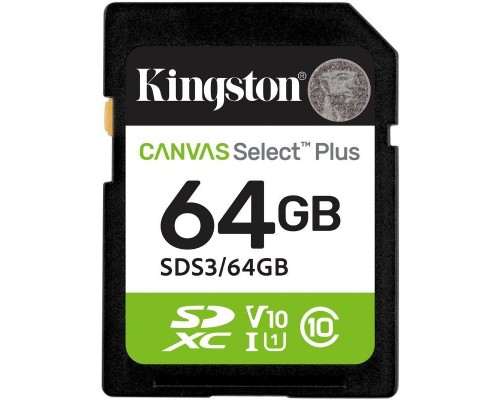 MEMORIA KINGSTON-SD SDS3 64GB MEMORIA KINGSTON-SD SDS3 64GB