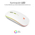 SUB-MOU LED DUAL FLAT WH SUB-MOU LED DUAL FLAT WH
