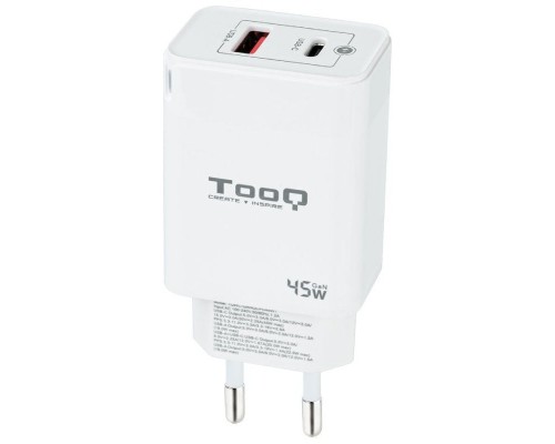 CARGADOR TOOQ TQWC-GANQCPD45WT CARGADOR TOOQ TQWC-GANQCPD45WT